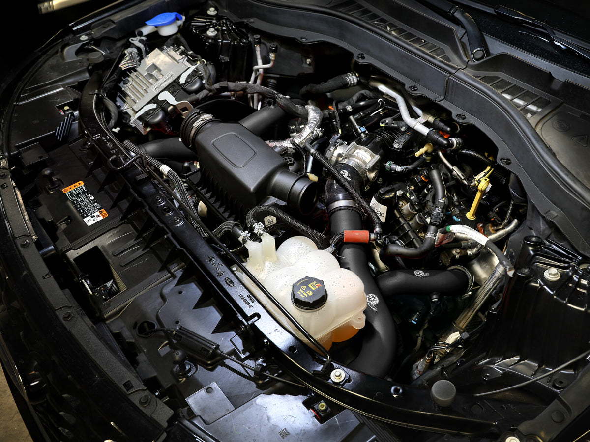 BladeRunner 2-3/4 Inch Aluminum Cold Charge Pipe Ford Explorer St 20-24 V6-3.0L (tt) aFe Power-11