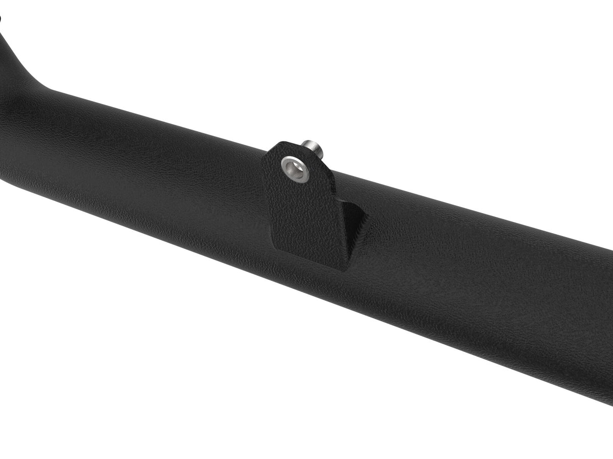 BladeRunner Aluminum Hot and Cold Charge Pipe Kit Black Ford Explorer St 22-24 V6-3.0L (tt) aFe Power-3