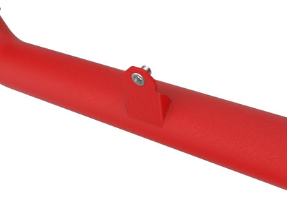 BladeRunner 2-1/4 Inch to 2-3/4 Inch Aluminum Hot Charge Pipe Black Ford Explorer St 22-24 V6-3.0L (tt) aFe Power-3