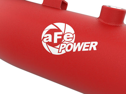 BladeRunner Aluminum Hot and Cold Charge Pipe Kit Ford Diesel Trucks 23-26 V8-6.7L (td) High Output aFe Power-2