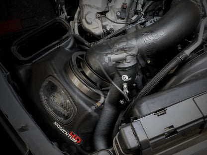 BladeRunner Aluminum Hot and Cold Charge Pipe Kit Black GM Diesel Trucks 24-26 V8-6.6L (td) L5P aFe Power-6