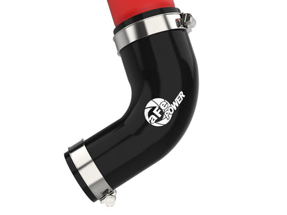 BladeRunner 2-1/2 Inch Aluminum Hot Charge Pipe Black Toyota Sequoia 23-26 V6-3.4L (tt) Hybrid aFe Power-4