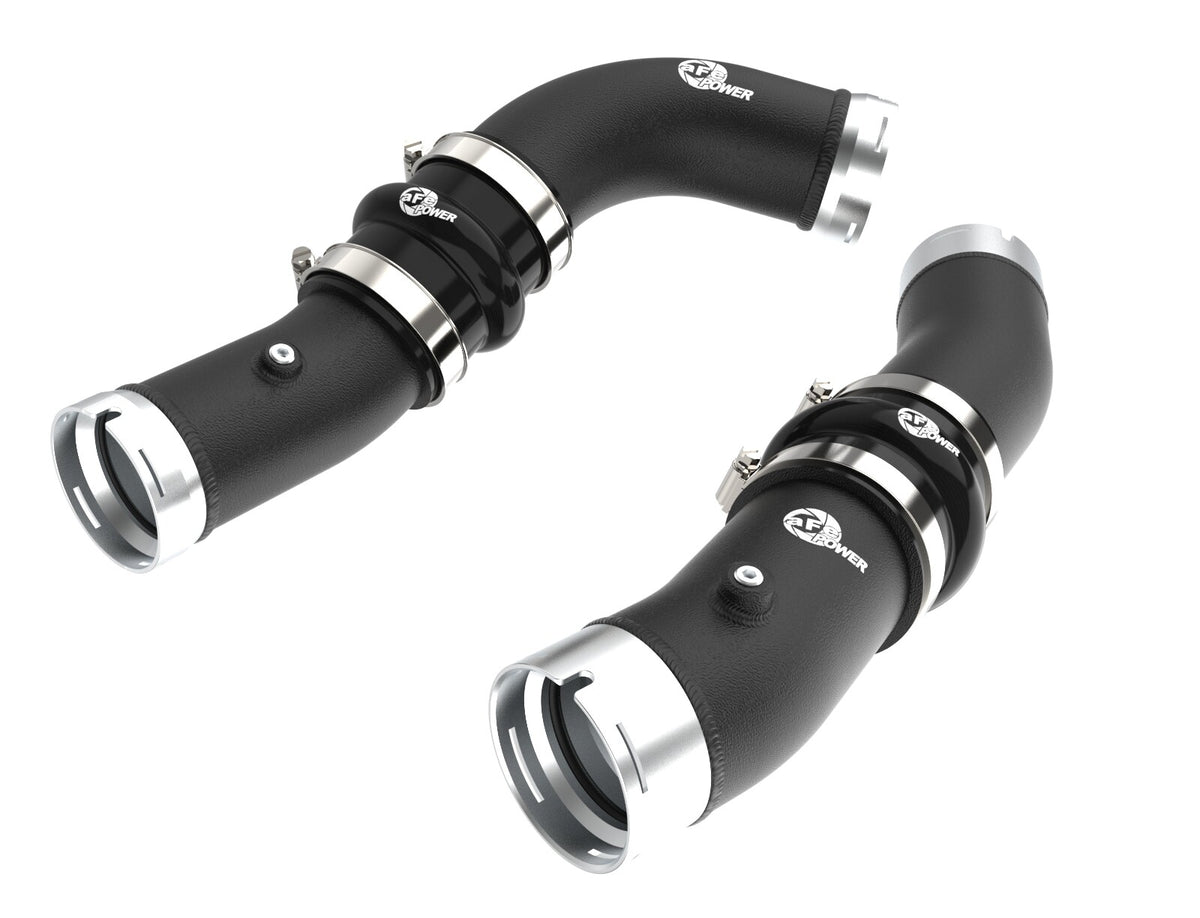 BladeRunner Aluminum Hot and Cold Charge Pipe Kit Toyota Tacoma 24-26 L4-2.4L (t) aFe Power-7