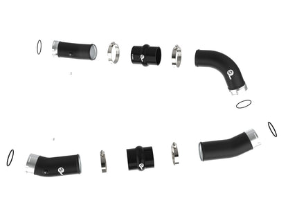 BladeRunner Aluminum Hot and Cold Charge Pipe Kit Toyota Tacoma 24-26 L4-2.4L (t) aFe Power-8