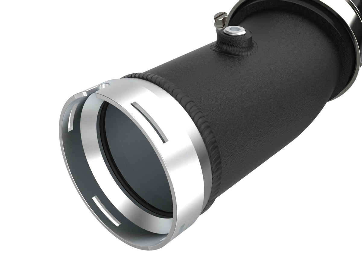 BladeRunner 2-1/2 Inch Aluminum Hot Charge Pipe Black Toyota Tacoma 24-26 L4-2.4L (t) aFe Power-3