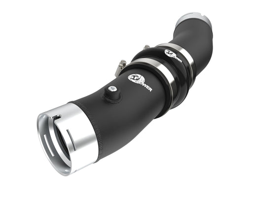 BladeRunner 3 Inch Aluminum Cold Charge Pipe Black Toyota Tacoma 24-26 L4-2.4L (t) aFe Power