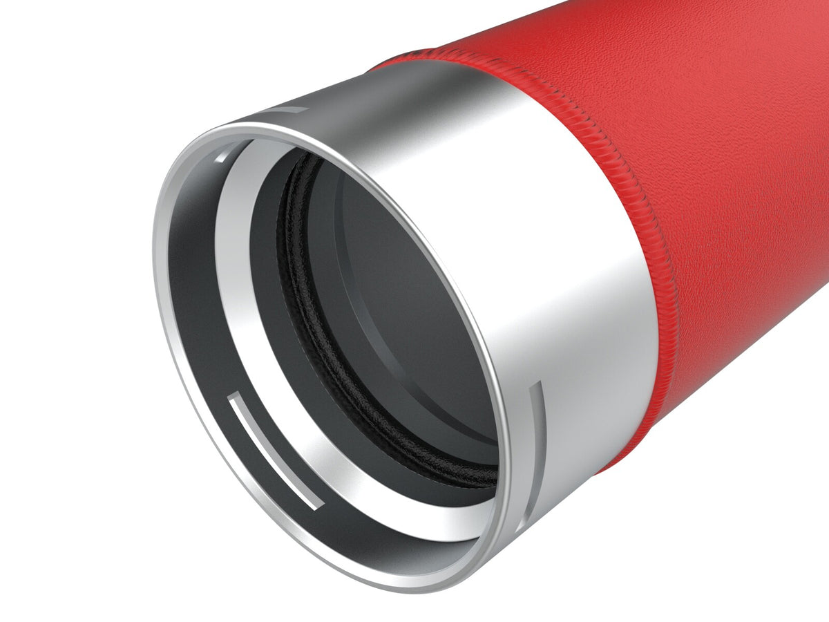 BladeRunner Aluminum Hot and Cold Charge Pipe Kit Ford Diesel Trucks 23-26 V8-6.7L (td) aFe Power-3