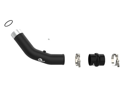 BladeRunner 3 Inch Aluminum Hot Charge Pipe Red Ford Diesel Trucks 23-26 V8-6.7L (td) aFe Power-1
