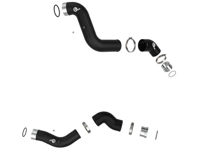 BladeRunner 2-1/2 Inch & 3 Inch Aluminum Hot and Cold Charge Pipe Kit GM Colorado/Canyon 23-26 L4-2.7L (t) aFe Power-6