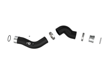 BladeRunner 2-1/2 Inch Aluminum Hot Charge Pipe Black GM Colorado/Canyon 23-26 L4-2.7L (t) aFe Power-1