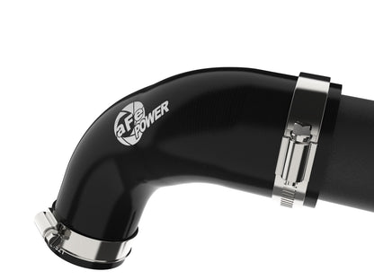 BladeRunner 2-1/4 Inch Aluminum Hot Charge Pipe Black Ford Bronco Raptor 22-26/Ranger Raptor 24-26 V6-3.0L (tt) aFe Power-3