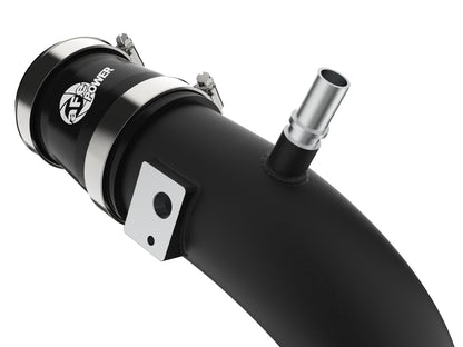 BladeRunner 3 Inch Aluminum Cold Charge Pipe Black Ford Bronco Raptor 22-26/Ranger Raptor 24-26 V6-3.0L (tt) aFe Power-2