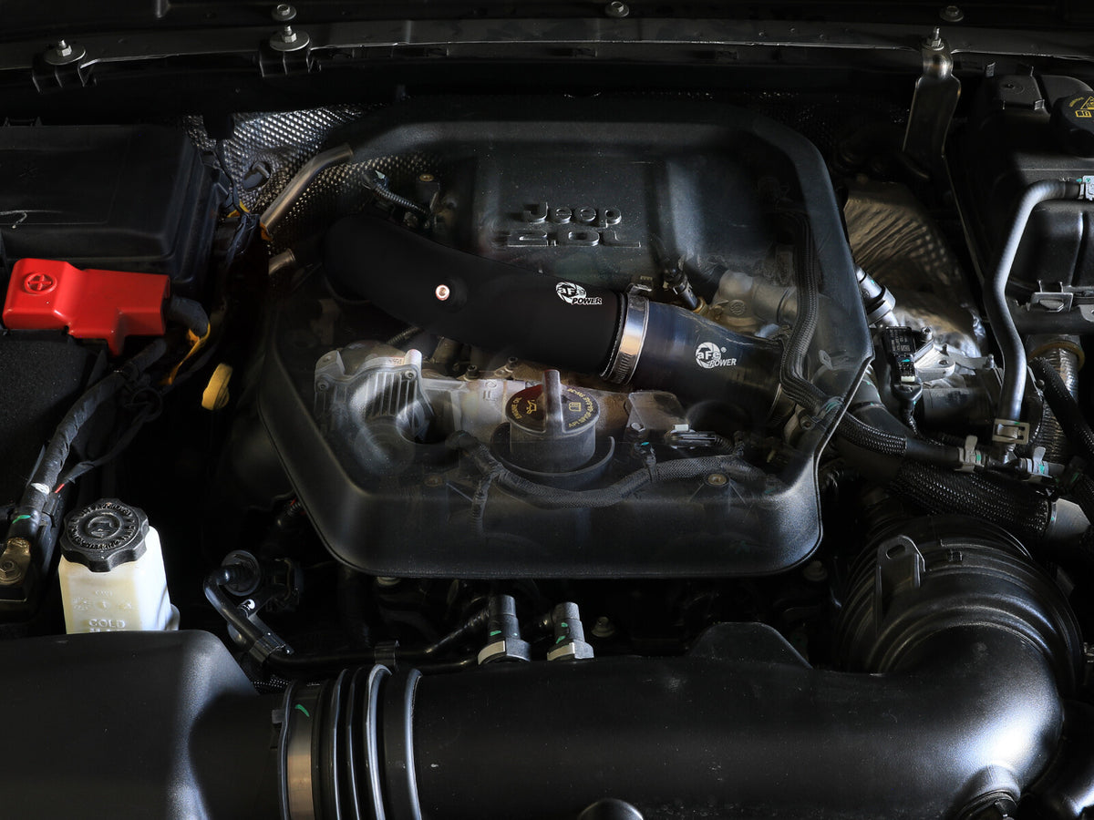 BladeRunner 2-1/2 Inch Aluminum Hot Charge Pipe Jeep Wrangler (Jl) 24-26 L4-2.0L (t) aFe Power-11