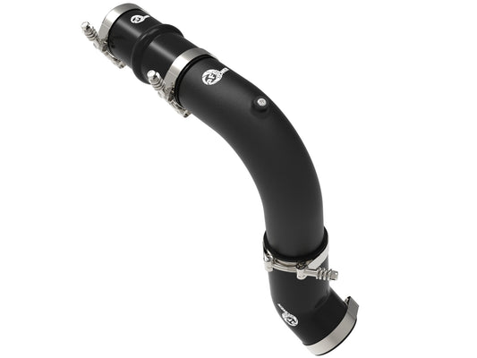 BladeRunner 2-1/2 Inch to 3 Inch Aluminum Hot-Side Charge Pipe Black Ram Diesel Trucks 25-26 L6-6.7L (td) aFe Power