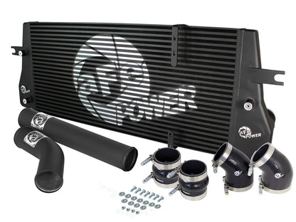 BladeRunner Street Series Intercooler Kit w/ Tubes Black Dodge Diesel Trucks 94-02 L6-5.9L (td) aFe Power