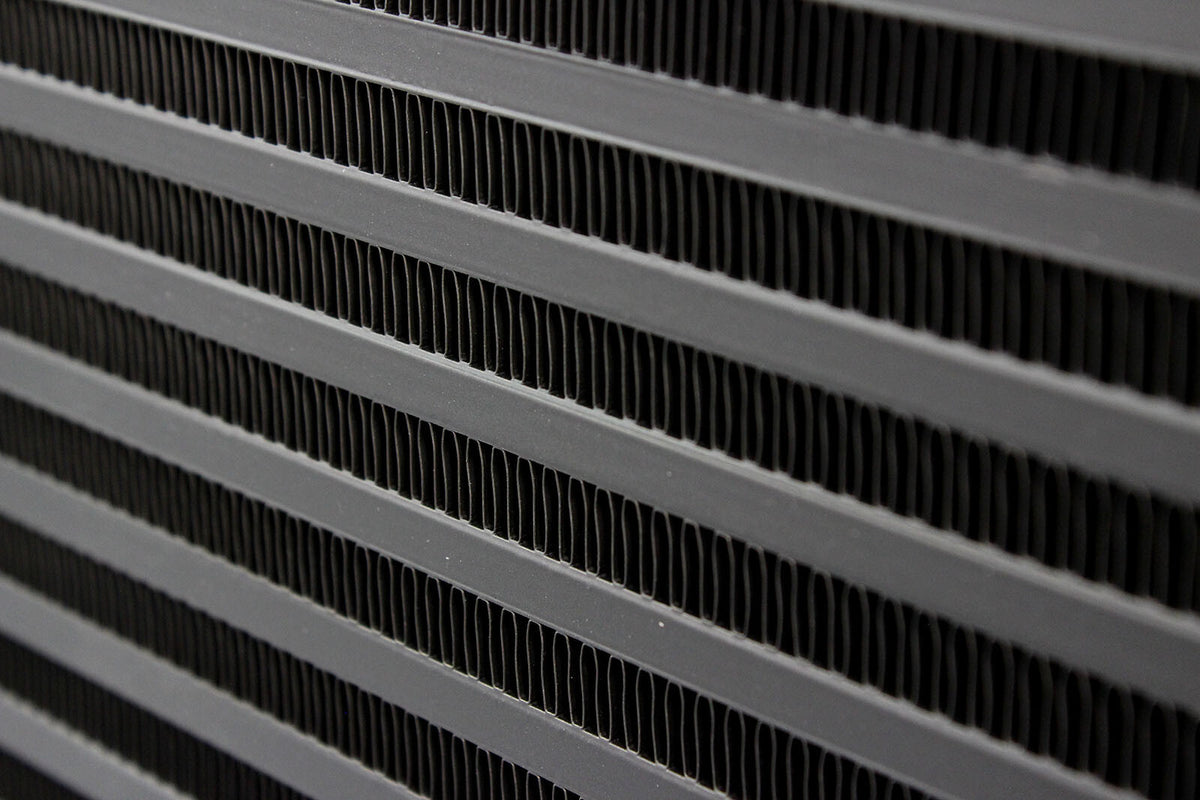 BladeRunner Street Series Intercooler Kit w/ Tubes Black Dodge Diesel Trucks 94-02 L6-5.9L (td) aFe Power-4