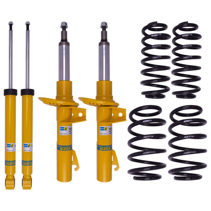 Suspension Kit Volkswagen CC 2017-2009 Monotube Front Lowered Height 25mm, up to 1110kg Axle Load Rear Lowered Height 20mm, up to 1030kg Axle Load B12 (Pro-Kit) Bilstein