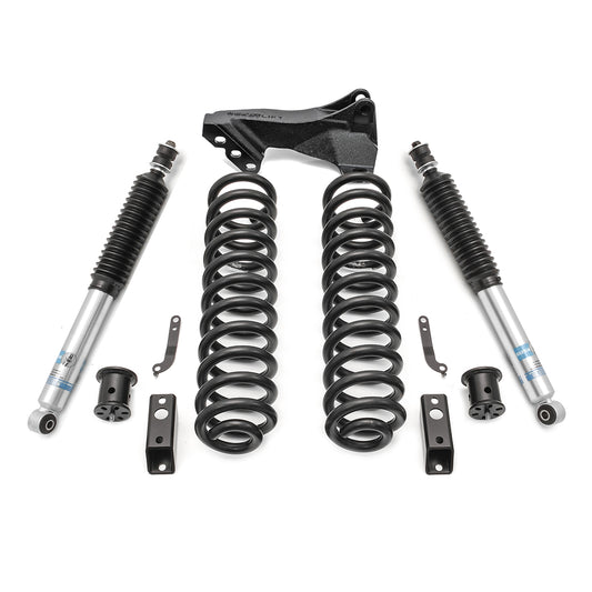 2.5 Inch Coil Spring Front Lift Kit W/Bilstein Shocks 2017-2021 Ford F-250/F-350 Super Duty Diesel 4WD ReadyLIFT