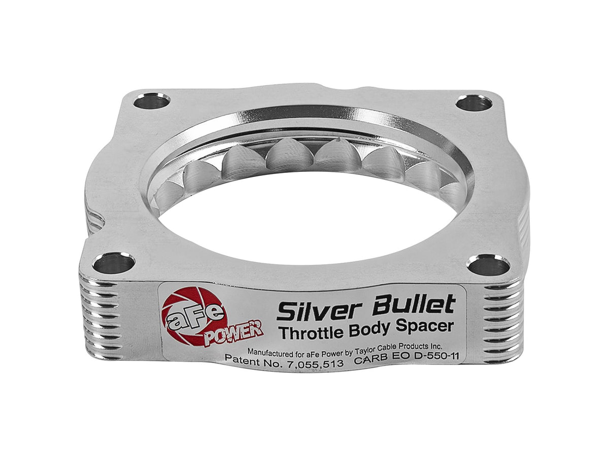 Silver Bullet Throttle Body Spacer Kit BMW 335i (E90/92/93) 11-13 L6-3.0L (t) N55 aFe Power-2