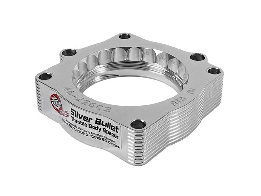Silver Bullet Throttle Body Spacer Kit Dodge Trucks 03-08 V8-5.7L Hemi w/ Air Intake Only aFe Power
