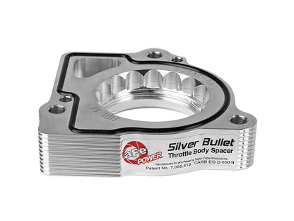 Silver Bullet Throttle Body Spacer Kit Dodge Dakota 00-09 / Durango 00-07 V8-4.7L aFe Power-2