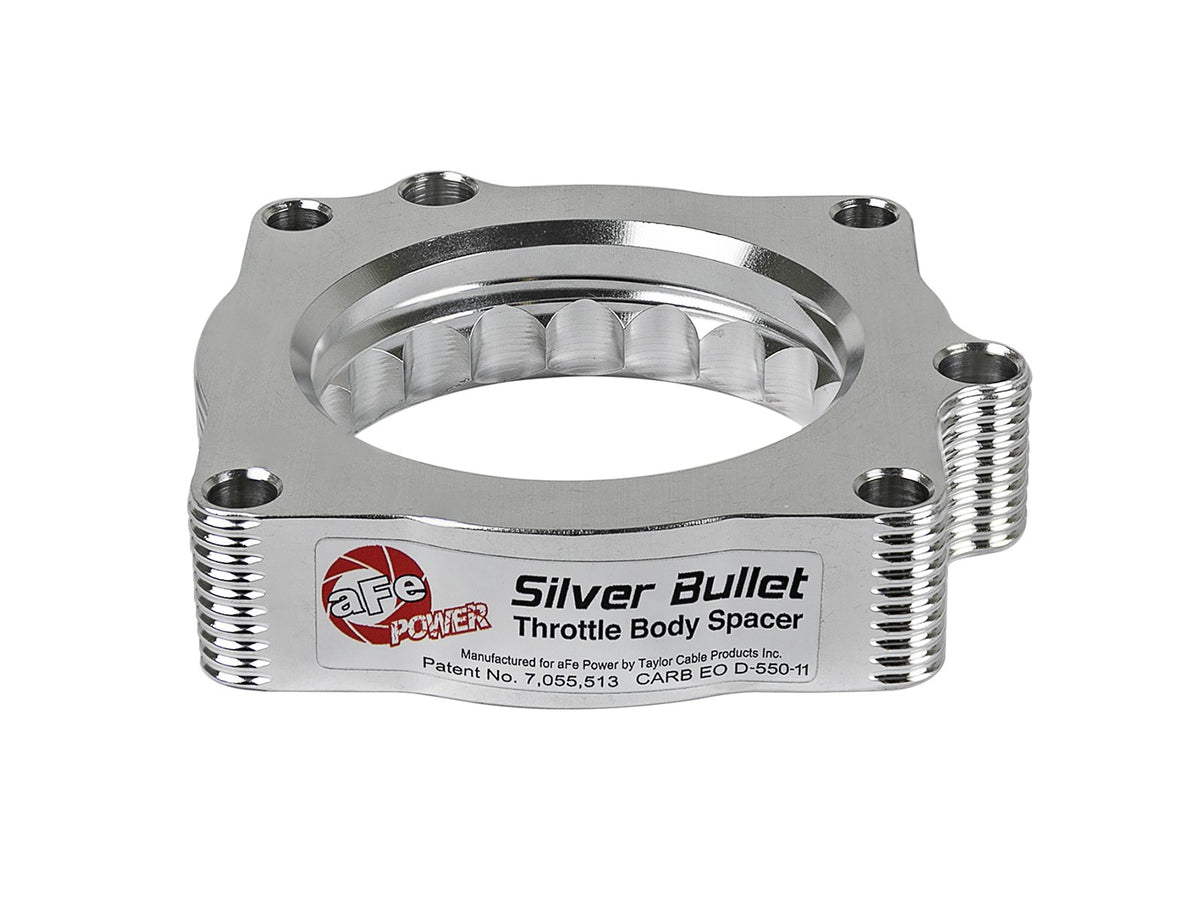 Silver Bullet Throttle Body Spacer Kit Dodge/Ram 1500 09-24/Ram 1500 Classic 19-24 V8-5.7L Hemi aFe Power-2