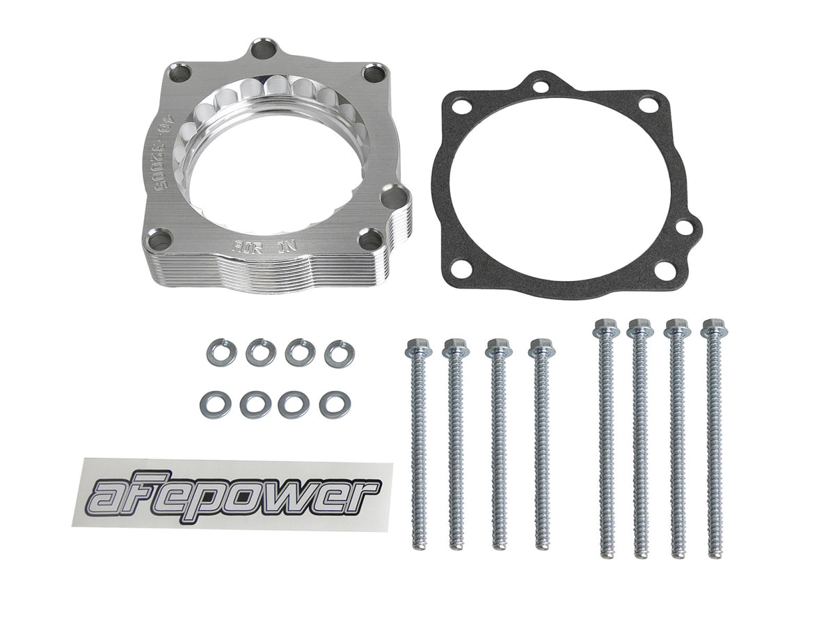 Silver Bullet Throttle Body Spacer Kit Dodge/Ram 1500 09-24/Ram 1500 Classic 19-24 V8-5.7L Hemi aFe Power-4