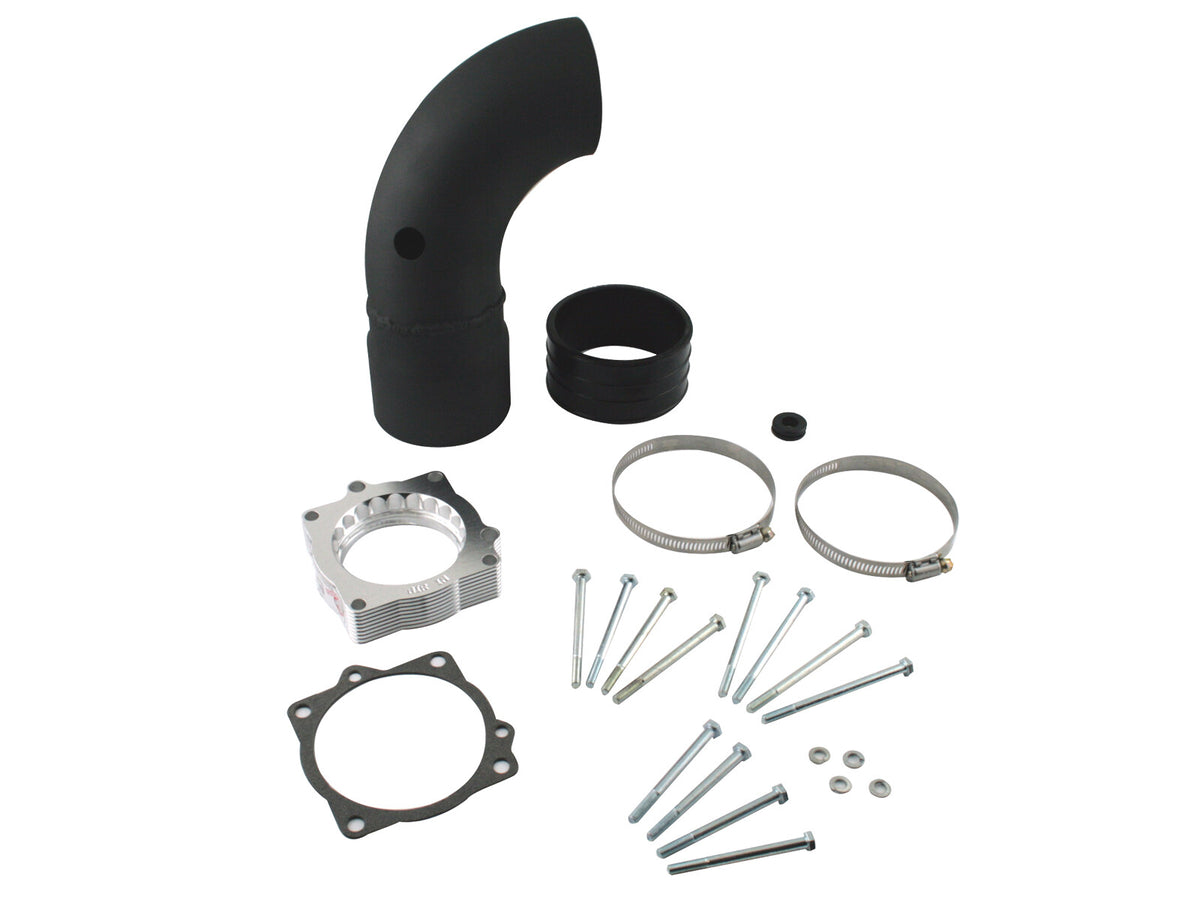 Silver Bullet Throttle Body Spacer Kit Dodge Trucks 03-08 V8-5.7L Hemi W/ Factory Air Intake aFe Power