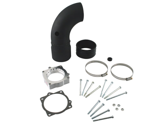 Silver Bullet Throttle Body Spacer Kit Dodge Trucks 03-08 V8-5.7L Hemi W/ Factory Air Intake aFe Power