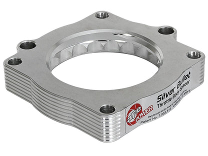 Silver Bullet Throttle Body Spacer Kit Dodge Challenger/Charger SRT-8 08-23 V8-5.7L/6.4L Hemi aFe Power-2