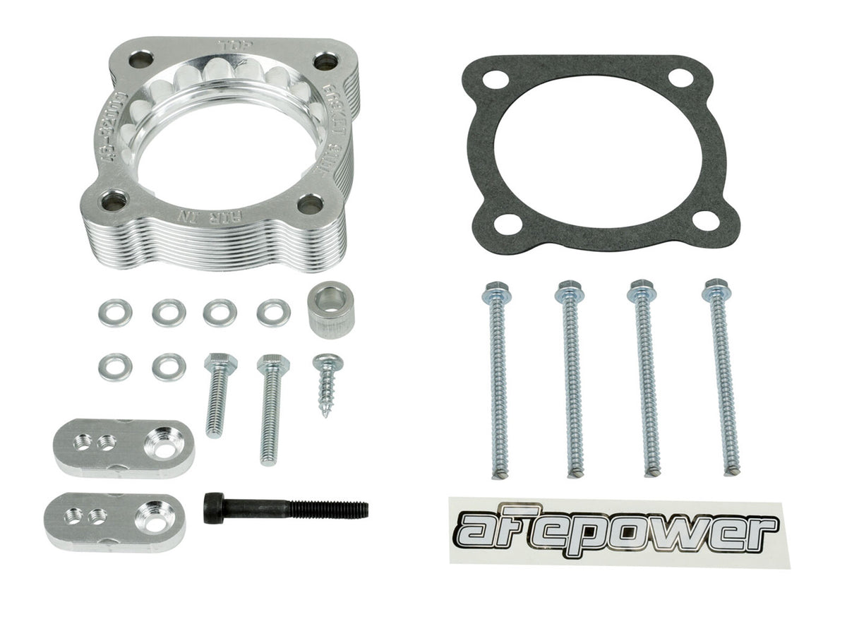 Silver Bullet Throttle Body Spacer Kit Dodge 1500 07-12 V8-4.7L aFe Power-2