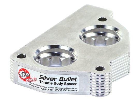 Silver Bullet Throttle Body Spacer Kit GM C/K 1500/2500/3500 87-95 V6-4.3L/V8-5.0/5.7L aFe Power