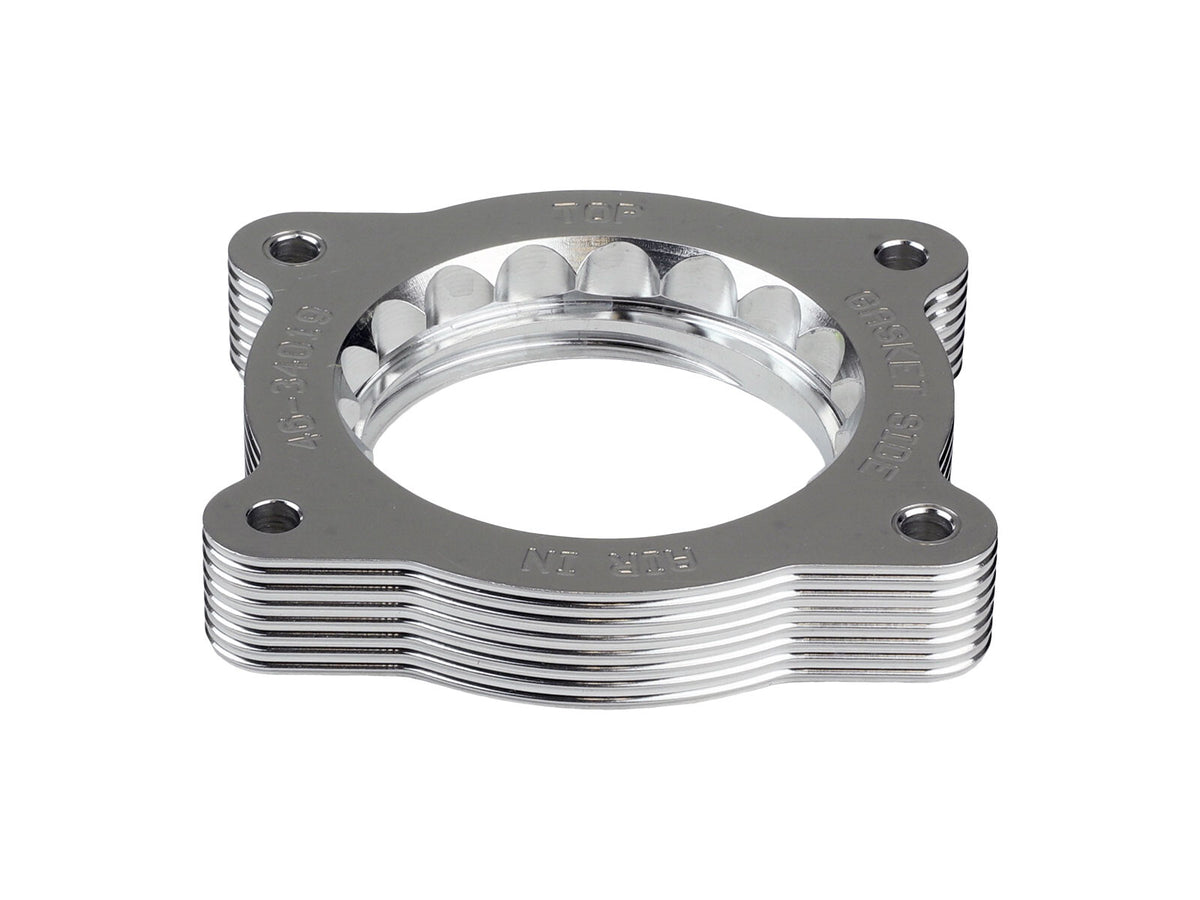 Silver Bullet Throttle Body Spacer Kit GM Trucks 1500 07-13 V6-4.3L aFe Power-3