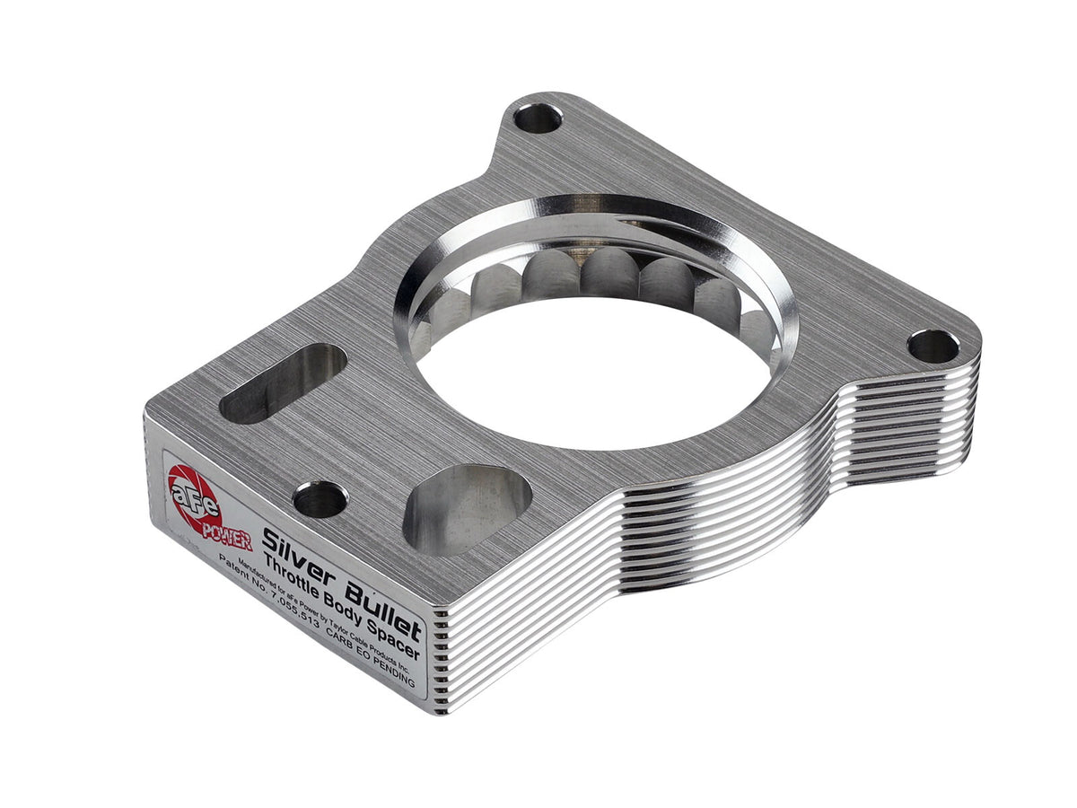 Silver Bullet Throttle Body Spacer Kit GM Trucks 2500/3500 96-00 V8-7.4L/01-07 V8-8.1L aFe Power