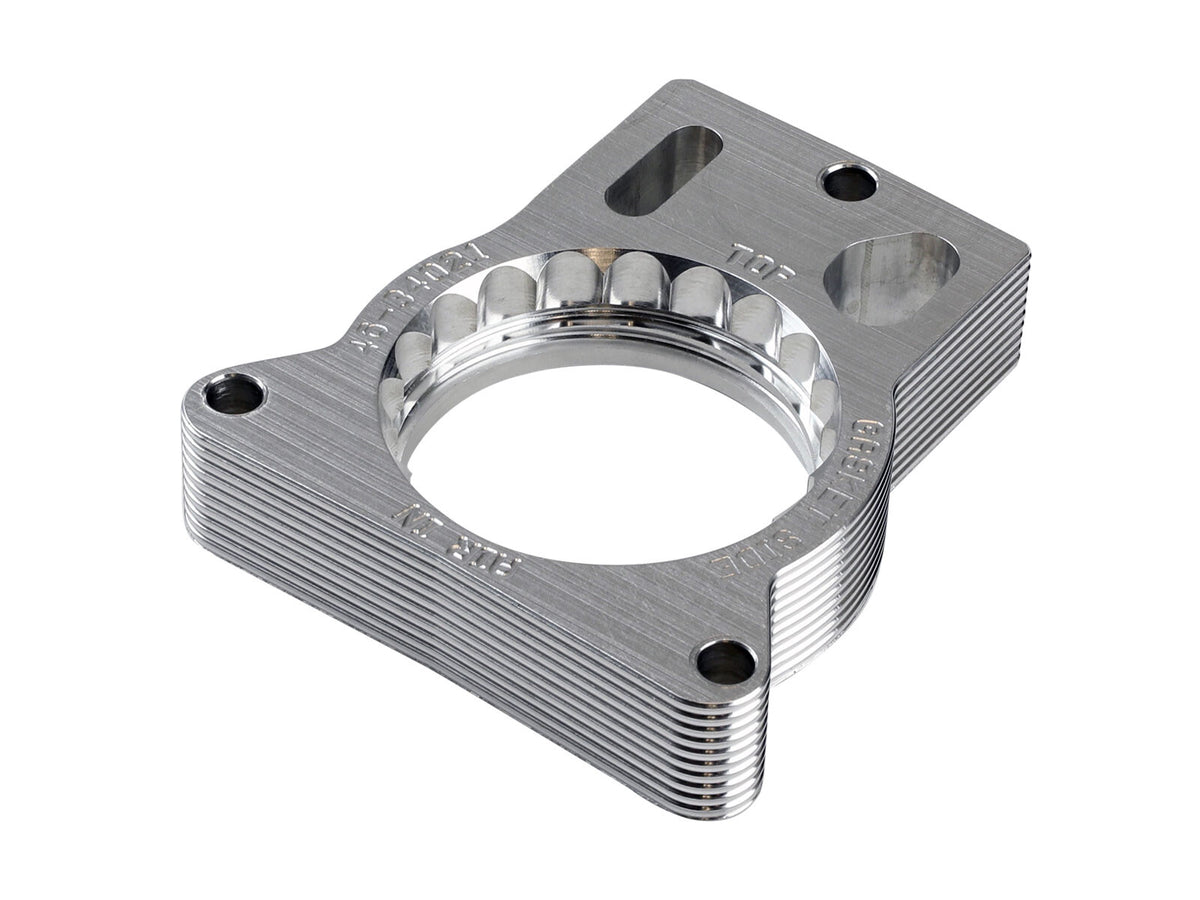 Silver Bullet Throttle Body Spacer Kit GM Trucks 2500/3500 96-00 V8-7.4L/01-07 V8-8.1L aFe Power-2