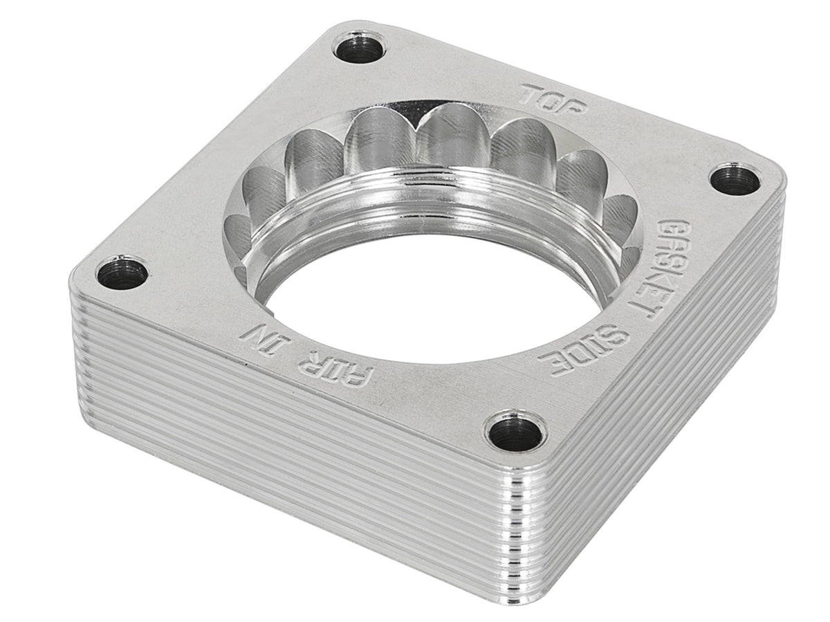 Silver Bullet Throttle Body Spacer Kit Nissan 350Z 03-06/Alitima 03-05/Infiniti G35 03-07 V6-3.5L (VQ35DE) aFe Power-1