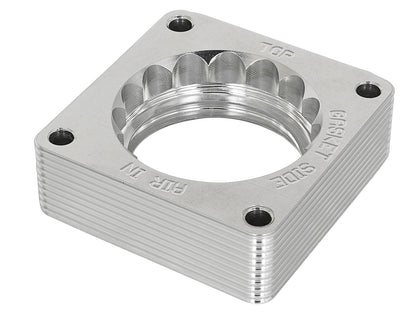 Silver Bullet Throttle Body Spacer Kit Nissan 350Z 03-06/Alitima 03-05/Infiniti G35 03-07 V6-3.5L (VQ35DE) aFe Power-1