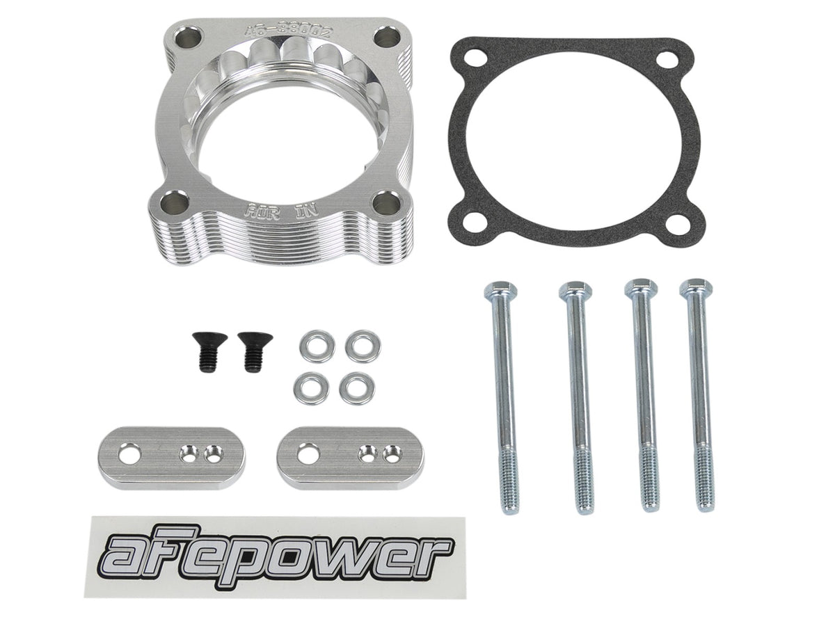 Silver Bullet Throttle Body Spacer Kit Toyota Tacoma 05-15 V6-4.0L aFe Power-4