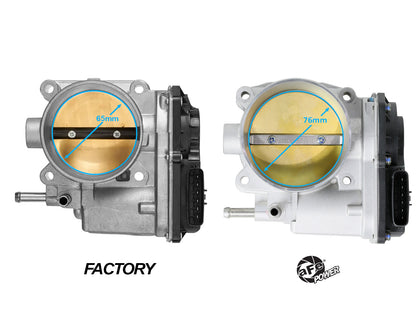 76mm Throttle Body Toyota 4Runner/Fj/Tacoma/Tundra 03-15 (1GR-Fe Single Vvt-i) aFe Power-2