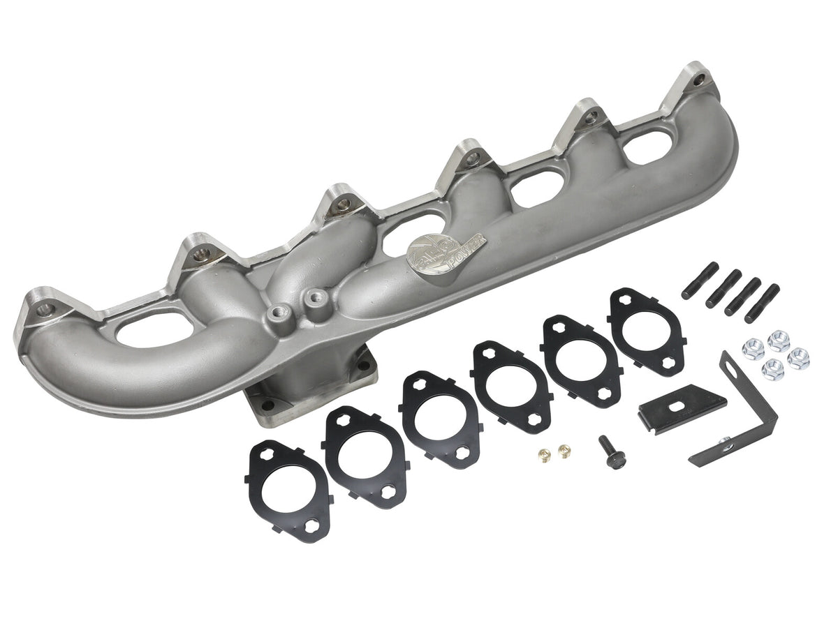 BladeRunner 409 Stainless Steel Exhaust Manifold Dodge Diesel Trucks 03-07 L6-5.9L (td) aFe Power-1