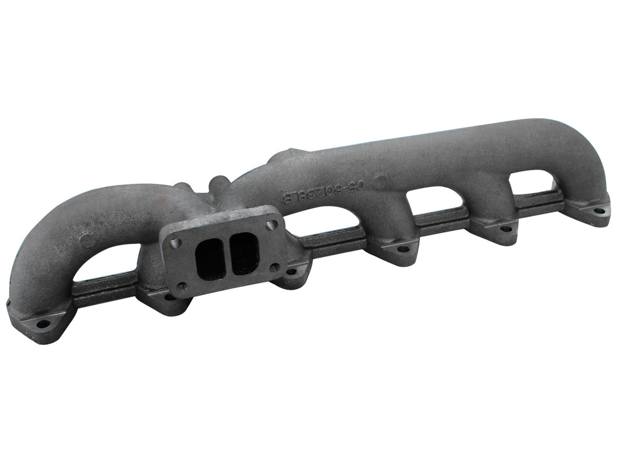 BladeRunner Ported Ductile Iron Exhaust Manifold Dodge Diesel Trucks 03-07 L6-5.9L (td) aFe Power-3