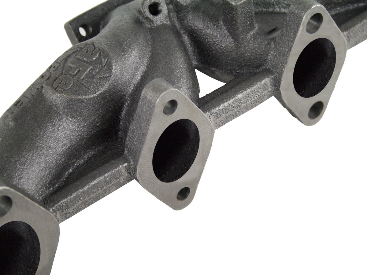 BladeRunner Ductile Iron Exhaust Manifold Dodge Diesel Trucks 98.5-02 L6-5.9L (td) aFe Power-2