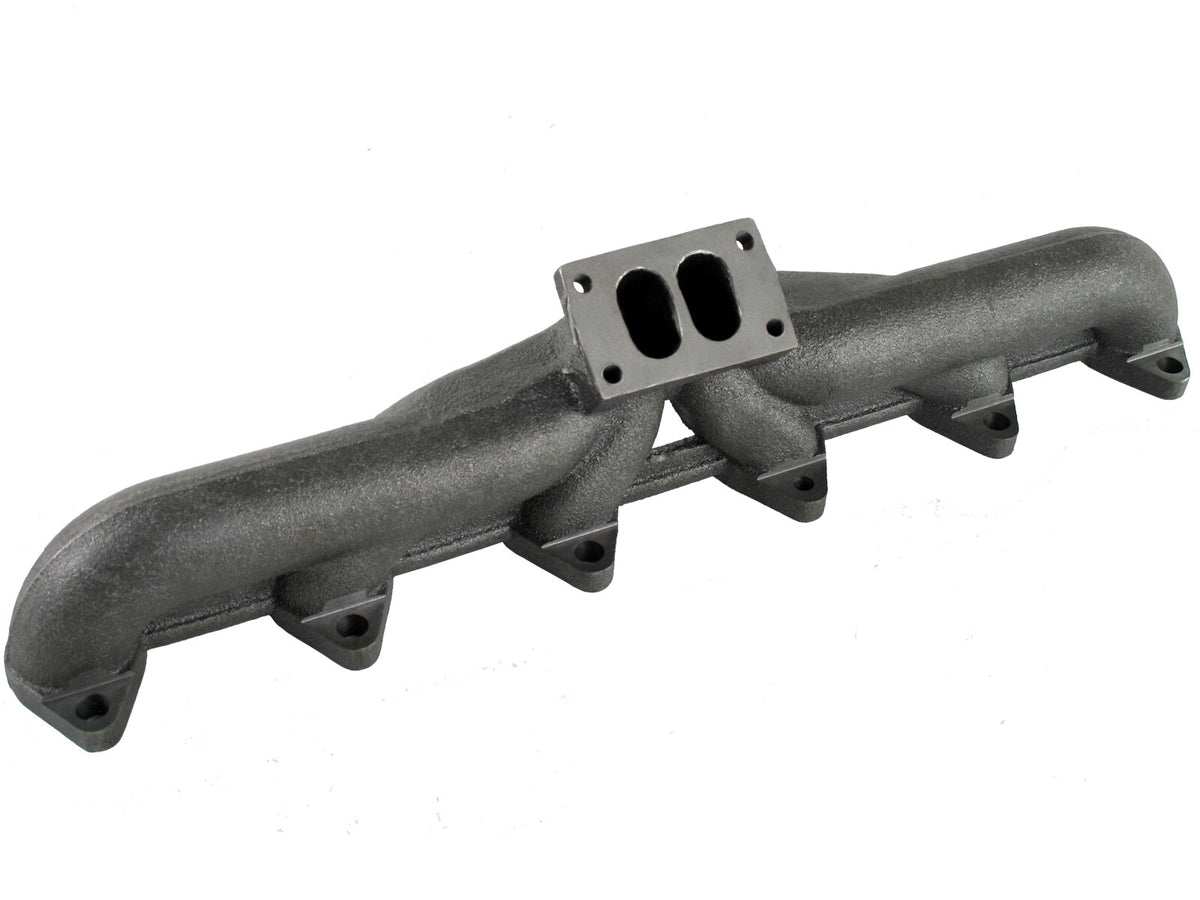 BladeRunner Ductile Iron Exhaust Manifold Dodge Diesel Trucks 98.5-02 L6-5.9L (td) aFe Power-3