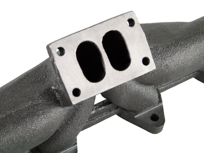 BladeRunner Ductile Iron Exhaust Manifold Dodge Diesel Trucks 98.5-02 L6-5.9L (td) aFe Power-4