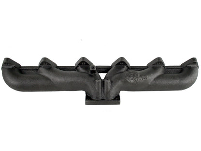 BladeRunner Ductile Iron Exhaust Manifold Dodge Diesel Trucks 98.5-02 L6-5.9L (td) aFe Power-5
