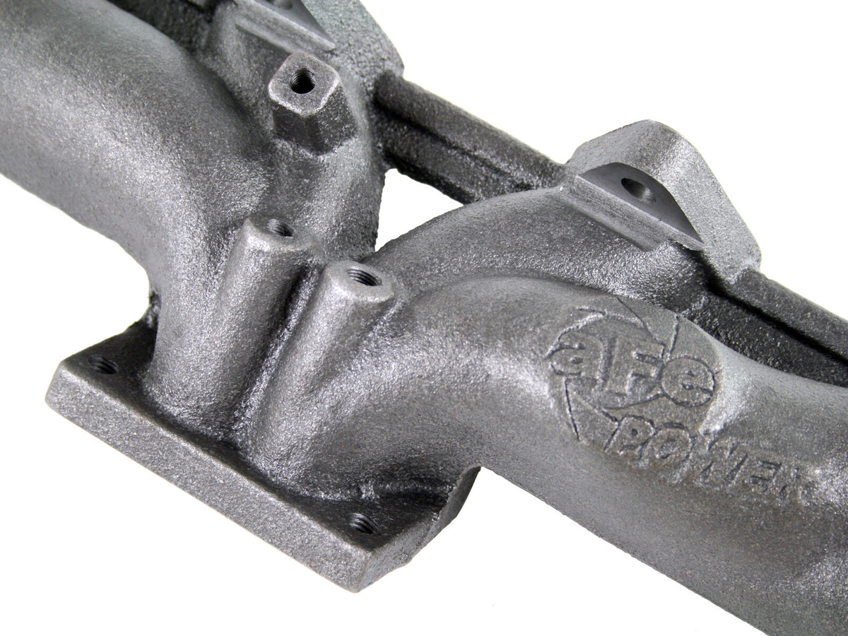 BladeRunner Ductile Iron Exhaust Manifold Dodge Diesel Trucks 98.5-02 L6-5.9L (td) aFe Power-6