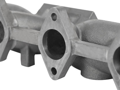 BladeRunner Ported Ductile Iron Exhaust Manifold Dodge Diesel Trucks 98.5-02 L6-5.9L (td) aFe Power-4