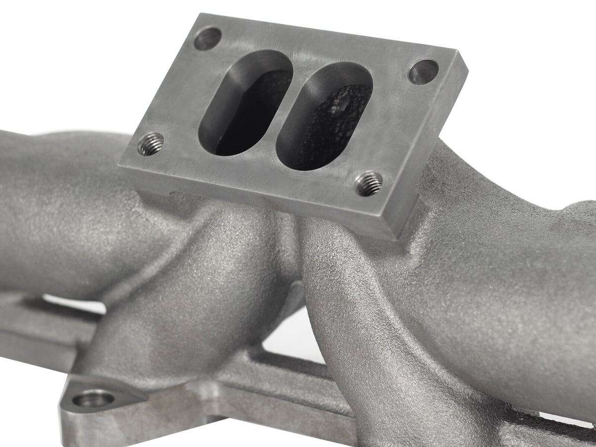 BladeRunner Ported Ductile Iron Exhaust Manifold Dodge Diesel Trucks 98.5-02 L6-5.9L (td) aFe Power-5