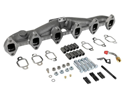 BladeRunner Ported Ductile Iron Exhaust Manifold Dodge Diesel Trucks 94-98 L6-5.9L (td) aFe Power-1