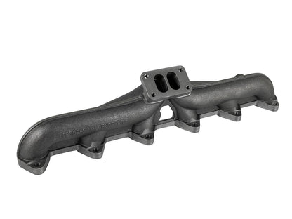 BladeRunner Ported Ductile Iron Exhaust Manifold Dodge Diesel Trucks 94-98 L6-5.9L (td) aFe Power-3